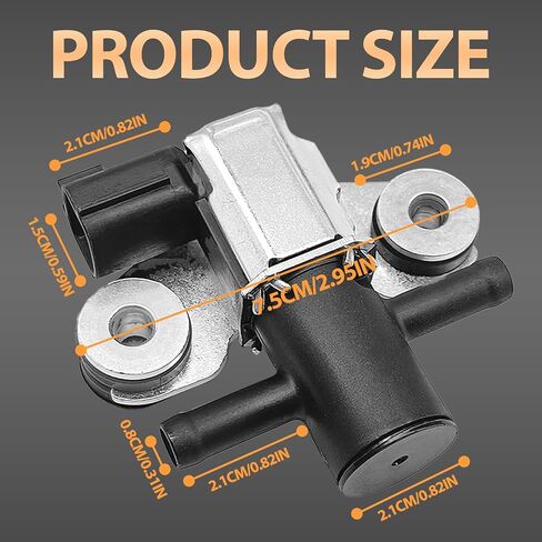 Vapor Canister Purge Solenoid Valve Compatible With Infiniti FX50 JX35 QX60 QX70 For Nissan Altima 2007-2017 GT-R Maxima Murano NP300 Frontier Pathfinder Quest Rogue Sentra 911-509 CP614 in Saudi Arabia