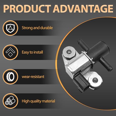 Vapor Canister Purge Solenoid Valve Compatible With Infiniti FX50 JX35 QX60 QX70 For Nissan Altima 2007-2017 GT-R Maxima Murano NP300 Frontier Pathfinder Quest Rogue Sentra 911-509 CP614 in Saudi Arabia