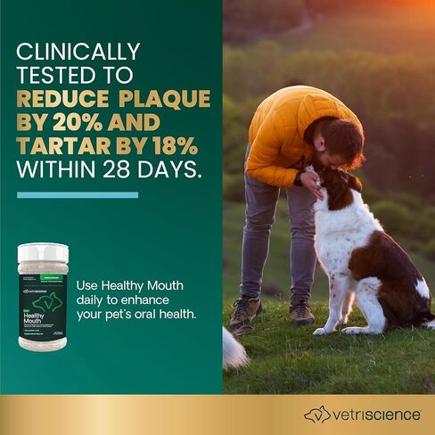VETRISCIENCE Pro Perio Support Pro Dental Powder - Dogs + Cats, 16 oz in Saudi Arabia