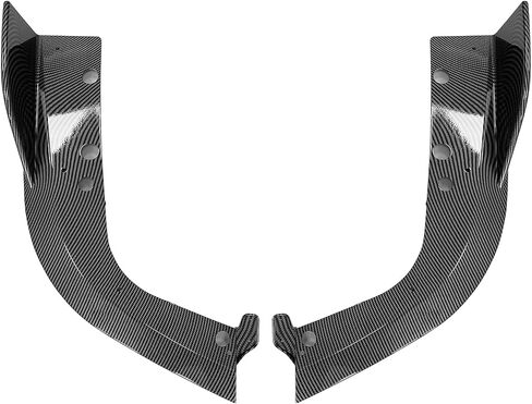 FREEMOTOR802 Rear Diffuser with Side Aprons, Compatible with 2019-2025 BMW G05 X5 LCI M Sport Package, IKON Style Gloss Black PP ABS Rear Bumper Lower Diffuser Lip Corner Guards Protectors in Saudi Arabia
