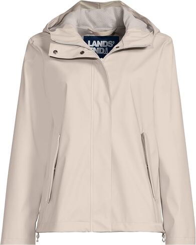 Lands' End Women's Squall Waterproof Rain Slicker Jacket in Saudi Arabia
