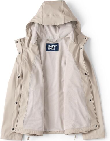 Lands' End Women's Squall Waterproof Rain Slicker Jacket in Saudi Arabia