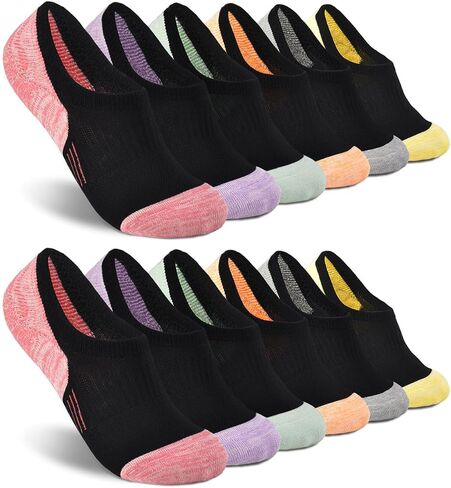 No Show Socks Womens Low Cut Causual Socks Cushioned Athletic Running Sock in Saudi Arabia