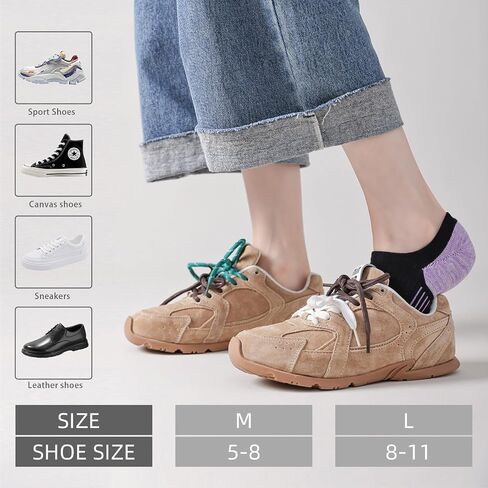 No Show Socks Womens Low Cut Causual Socks Cushioned Athletic Running Sock in Saudi Arabia