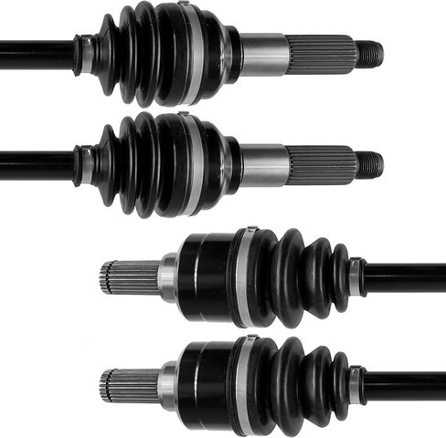 Caltric الخلفية الخلفية اليسرى واليمين محور مفصل السيرة الذاتية متوافق مع Yamaha Grizzly 450 YFM450 YFM-450 4x4 2011-2014 in Kuwait