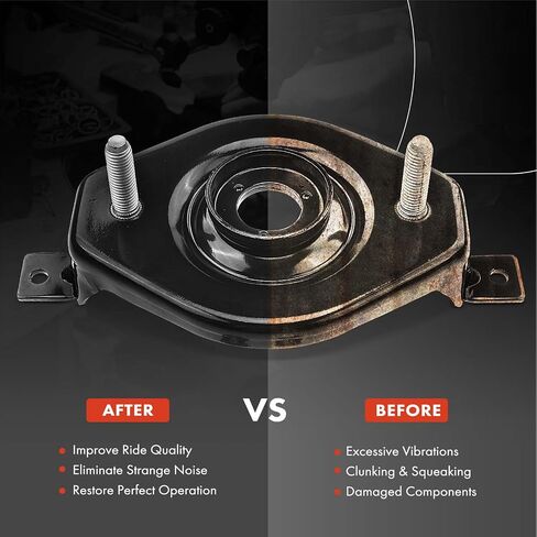 A-Premium Rear Driver or Passenger Side Suspension Strut Mount Compatible with Dodge Stratus Chrysler Sebring 2001-2006 2.0L 2.4L 2.7L 3.0L in Saudi Arabia