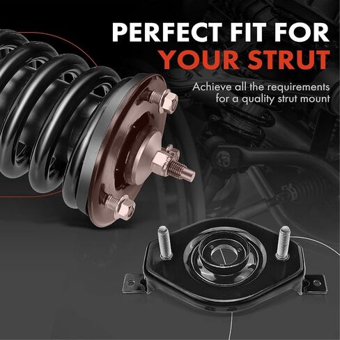 A-Premium Rear Driver or Passenger Side Suspension Strut Mount Compatible with Dodge Stratus Chrysler Sebring 2001-2006 2.0L 2.4L 2.7L 3.0L in Saudi Arabia