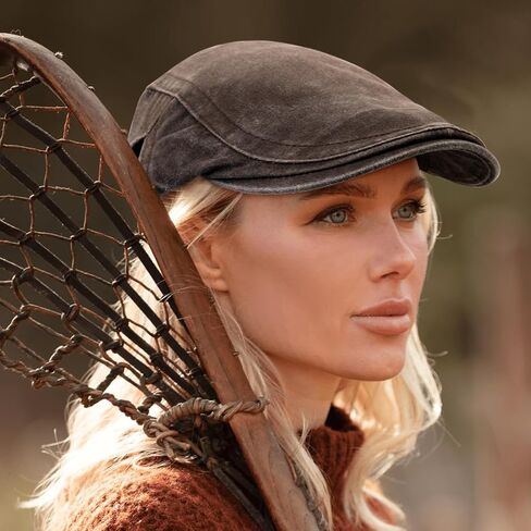 interlove Mens Newsboy Cap غسلت القبعات القبعة القبعة القبعة لقيادة سيارة الأجرة in Kuwait