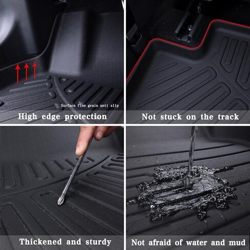 Large Cargo Liners with Backrest Mat for 2024 2025 Mazda CX90 CX-90 7&8 Seats(Not for 6 Seats), TPE All Weather Protection Trunk Mat with Velcro Rear Seats Backrest in Saudi Arabia