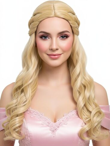 شعر مستعار Red Heart Queen للنساء المستعملة البارعة المجعد القصيرة لحفلة Halloween Cosplay in Kuwait
