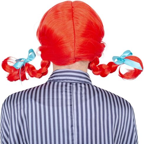 Wendy Wig Red Hair with Braids Adult Deluxe Halloween Costume Cosplay Accessory - One Size in Saudi Arabia