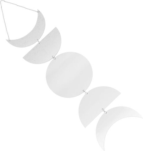 Vaguelly Acrylic Moon Phase Mirror Decor for Living Room Bedroom Boys and Girls Room Decor in Saudi Arabia