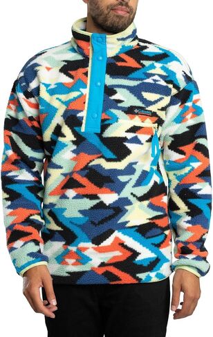 Columbia Men's Helvetia Ii Printed Half Snap Fleece in Saudi Arabia