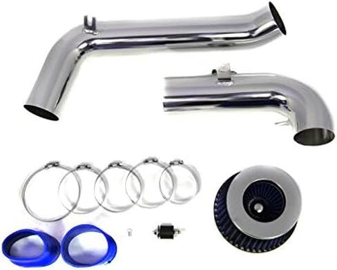 3 "Black JDM Cold Air Kit + Filter متوافق مع 08-12 Scion XB BB 2.4L L4 in Kuwait