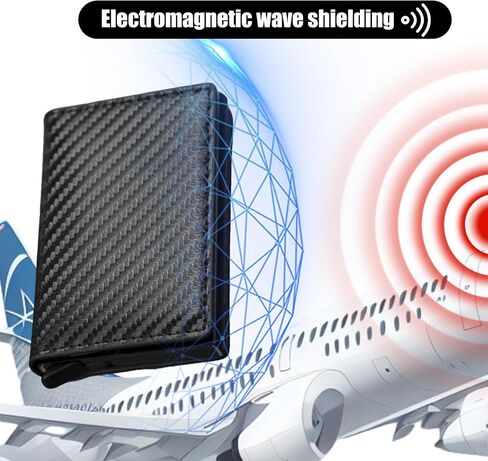 محفظة حظر RFID الحد الأدنى مع 6 فتحات بطاقة للرجال مثالية للحماية in Saudi Arabia