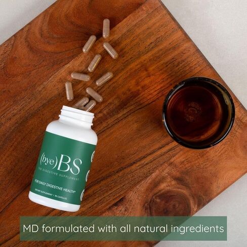 Digestive Support Supplement – Psyllium Husk, Slippery Elm, Peppermint Extract & L-Glutamine – Gut Health, Bloating & Constipation Support, Intestinal Lining & Bowel Function in Saudi Arabia