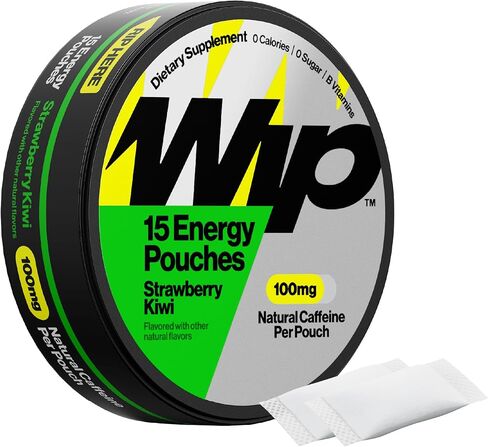 أكياس طاقة WIP | 100mg الكافيين الطبيعي | الفيتامينات والمعادن | الكرز الحامض | 15 كيس لكل علبة | 1 يمكن in Saudi Arabia