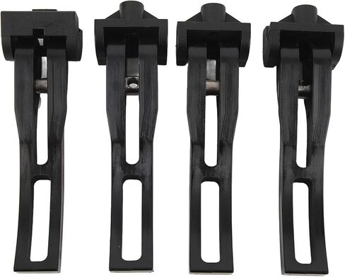 4pcs تغطية Trifold Tonneau غطاء مشبك قابلة للطي صلبة أو ناعمة من أجل ، سهلة التثبيت ، cftgiw7k6yt2cf4g in Saudi Arabia
