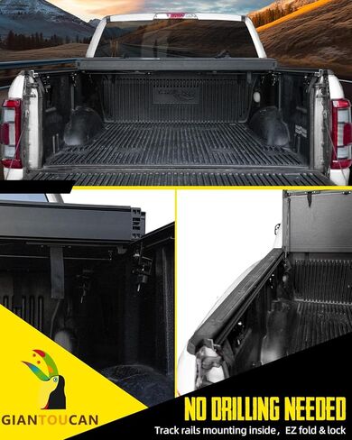 Retractable Tonneau Cover Compatible with 2015-2026 Ford F150 F-150 6.5ft Bed in Kuwait
