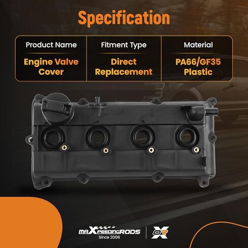 maXpeedingrods Engine Valve Cover for Nissan Murano TZ50 for Teana TNJ31 for X-trail T30 QR20DE Replace 132648H300 132648H301 in Saudi Arabia