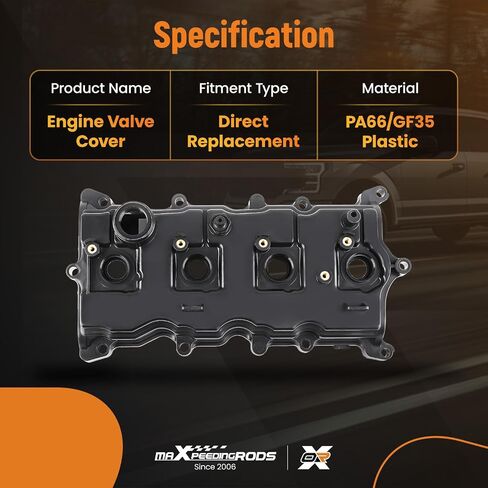 غطاء صمام محرك MaxPeedingRods لـ Nissan Rogue 2.5L 2008-2012 استبدال 13264JG30A in Saudi Arabia