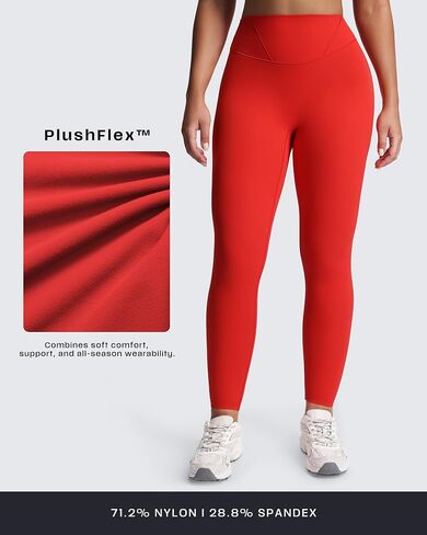 Aoxjox Women's Worling Velura Leggings High Phended Scrunch Plushflex ™ Buttery Soft Yoga Pants 26 " in Kuwait