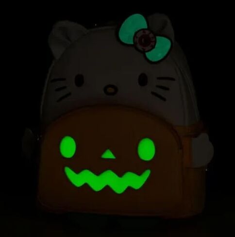 Loungefly Sanrio Hello Kitty Holding Pumpkin Cosplay Mini Backpack in Saudi Arabia