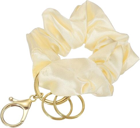 uxcell keychain wristlet ، stretcy lanyard bracelet scrunchie keychain ، jey rowist rowist rastlet chain in Saudi Arabia