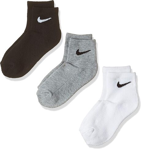 الجوارب المغطاة بالتوسيد Nike Little Kid's Little's 3-Apress Asst Asst Sz: 5-7 يناسب 10C-3Y in Saudi Arabia