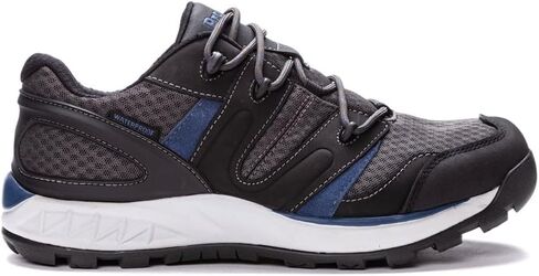 Propét Men's Vercors Waterproof Hiker, Grey/Blue, 14 XX-Wide US in Saudi Arabia