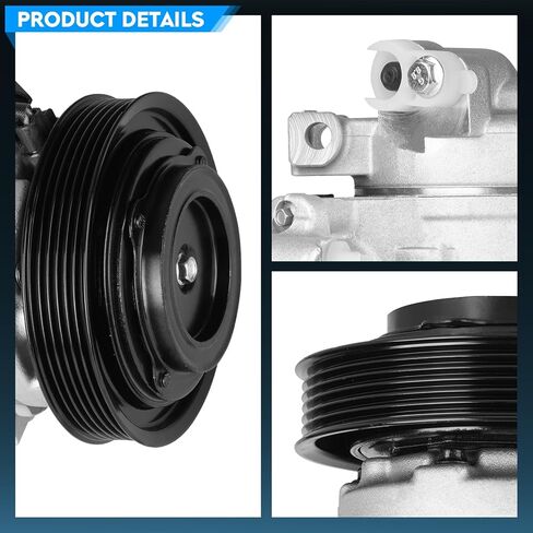 TadaMark Air Conditioner AC Compressor with Clutch Compatible with Lexus ES350 3.5L 3.5 2007-2012 Compatible with Toyota RAV4 3.5L 2006-2012, Compatible with Venza 3.5L 2009-2016 in Saudi Arabia