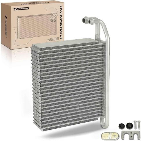 A-Premium A/C Evaporator Core Compatible with Freightliner 122SD 2013-2020, Century Class 2005/2008-2010, Columbia 2005-2015, Coronado 2008-2015, with Pressing Plate in Saudi Arabia