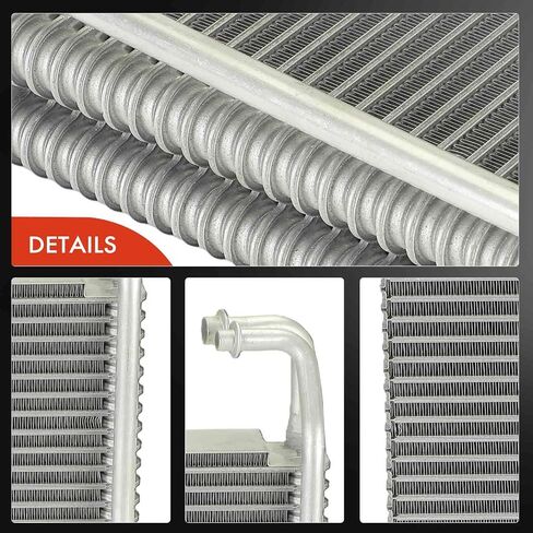 A-Premium A/C Evaporator Core Compatible with Freightliner 122SD 2013-2020, Century Class 2005/2008-2010, Columbia 2005-2015, Coronado 2008-2015, with Pressing Plate in Saudi Arabia