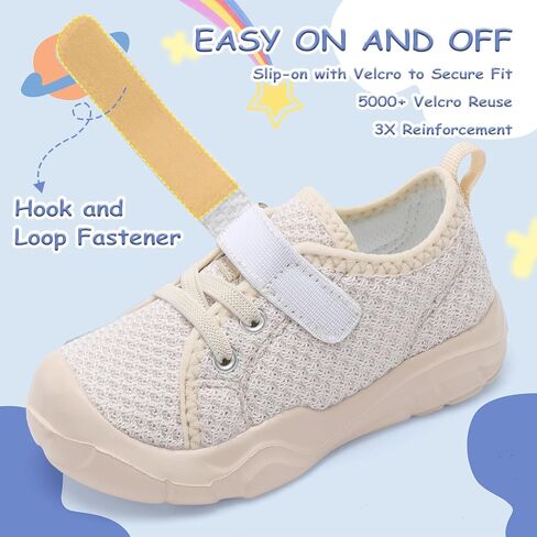 Scurtain Toddler Shoes Kids Girls Boy Tennis أحذية تنفس قابلة للتنفس على أحذية رياضية الأطفال in Kuwait