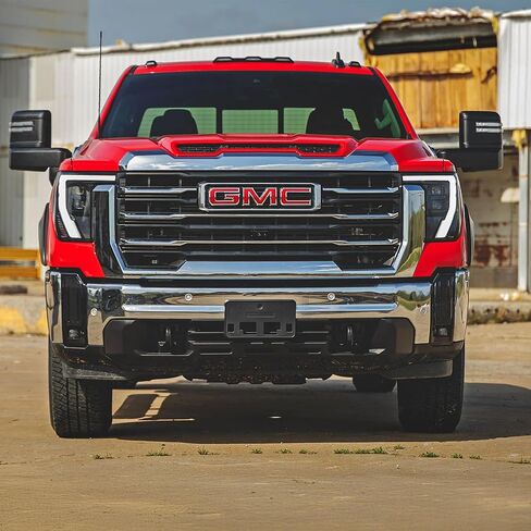 Rough Country Sport Fender Flares for GMC Sierra 2500HD/3500HD (2020-2025) - 6.5" Flare Height, Paintable Flat Black ABS, UV-Protected, No-Drill Install in Saudi Arabia