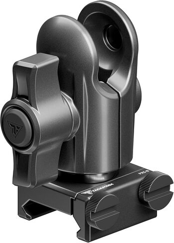 Tackform TRAXX 20mm Ball Socket with Assault Track Base - Short Reach Adapter | Compatible with Assault Track Systems Only | Billet Aluminum | NOT Compatible with 1" / B Sized Systems | Black Knob in Kuwait