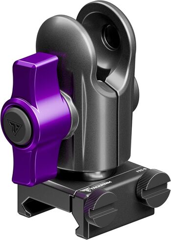 Tackform Traxx 20mm Ball Socket مع قاعدة مسار الاعتداء - محول قصير الوصول | متوافق مع أنظمة المسار الاعتداء فقط | البليت الألومنيوم | غير متوافق مع الأنظمة 1 " / B الحجم | المقبض الأسود in Kuwait