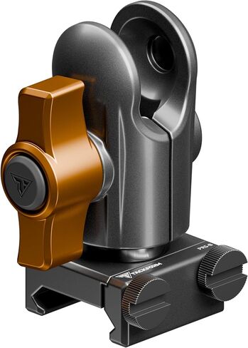 Tackform Traxx 20mm Ball Socket مع قاعدة مسار الاعتداء - محول قصير الوصول | متوافق مع أنظمة المسار الاعتداء فقط | البليت الألومنيوم | غير متوافق مع الأنظمة 1 " / B الحجم | المقبض الأسود in Kuwait
