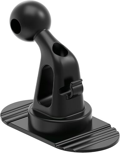 قاعدة كرة لاصقة مرنة متوافقة مع قوس Garmin GPS وذراع المقبس المزدوج 17 مم ، 0.67 "محول رأس الكرة ملتصقة الموصل كرة القدم 17 مم لألواح معلومات السيارة ، 2 عبوات (صغيرة) in Kuwait