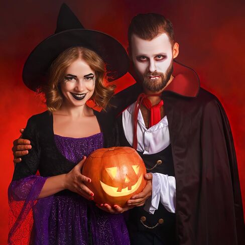 Besportble Vampire Cape Adult: 1.4m مصاص الدماء Cloak Cape Cape Vampire Withing With Callar Cape for Halloween Cosplay Dressured Dress Up Party in Saudi Arabia