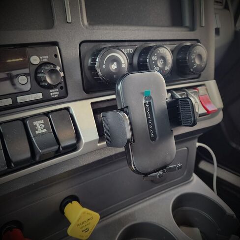 K Dub Stub Smash Mount T680 T880 Dashboard Phone Mount 2013-2025 | Easiest Installation Trucker Phone Holder for Semi Trucks in Saudi Arabia