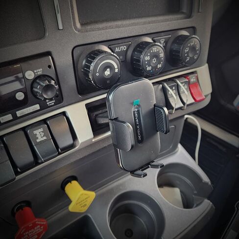 K Dub Stub Smash Mount T680 T880 Dashboard Phone Mount 2013-2025 | Easiest Installation Trucker Phone Holder for Semi Trucks in Saudi Arabia