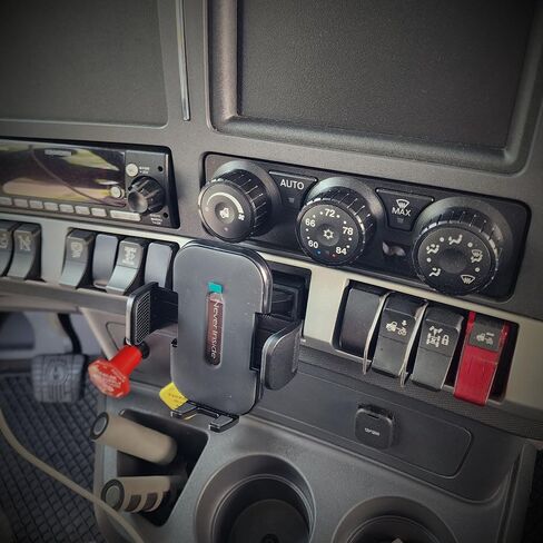 K Dub Stub Smash Mount T680 T880 Dashboard Phone Mount 2013-2025 | Easiest Installation Trucker Phone Holder for Semi Trucks in Saudi Arabia