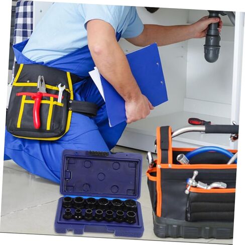 13 قطعة من Chrome Molybdenum Steel Lug Nut Extractor و Bort Remover Storage لإزالة البراغي الصدئة والعنيدة لإصلاح السيارات in Saudi Arabia