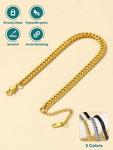 Supcare Stainless Steel Anklets Custom Ankle Chain (with Gift Package) in Saudi Arabia