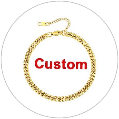 Supcare Stainless Steel Anklets Custom Ankle Chain (with Gift Package) in Saudi Arabia