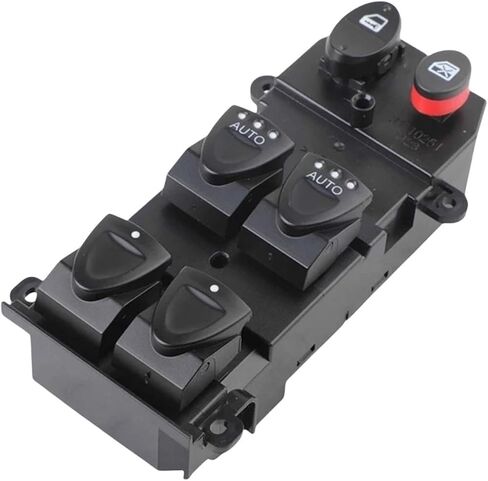 35750SMGG02 35750-SMG-G02 الجهة الأمامية الجانب الأيسر ، زر تبديل نافذة الطاقة الرئيسي الكهربائي متوافق مع هوندا سيفيك 2005-2012 in Saudi Arabia
