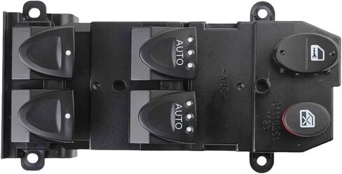 35750SMGG02 35750-SMG-G02 الجهة الأمامية الجانب الأيسر ، زر تبديل نافذة الطاقة الرئيسي الكهربائي متوافق مع هوندا سيفيك 2005-2012 in Saudi Arabia
