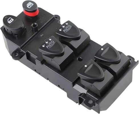 35750SMGG02 35750-SMG-G02 الجهة الأمامية الجانب الأيسر ، زر تبديل نافذة الطاقة الرئيسي الكهربائي متوافق مع هوندا سيفيك 2005-2012 in Saudi Arabia