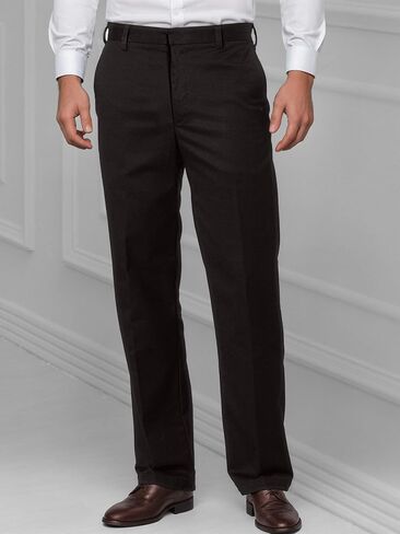 Men's Straight Wrinkle-Resistant Suit Pants Business Dress Pants in Saudi Arabia